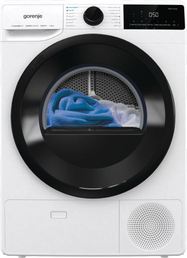 Gorenje DHNE83 fehér, 8 kg, hőszivattyús, szárítógép