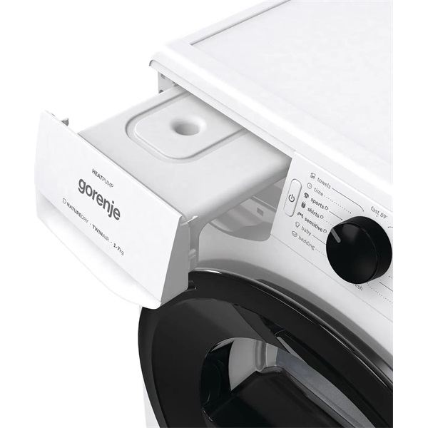 Gorenje DNE72/GN fehér, 7 kg, hőszivattyús, szárítógép (Újszerű)