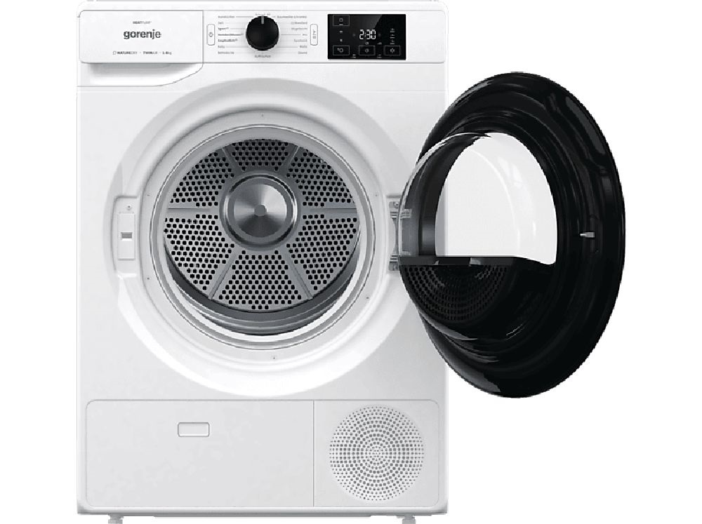 Gorenje DNE82/GN fehér, 8 kg, hőszivattyús, szárítógép (Újszerű)