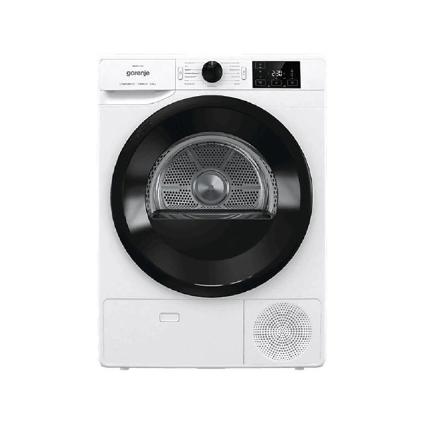 Gorenje DNE82/GN fehér, 8 kg, hőszivattyús, szárítógép (Használt - B)