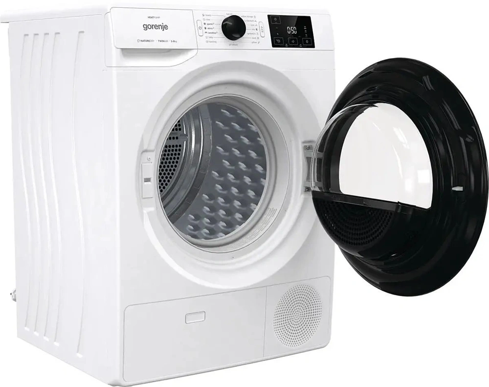 Gorenje DNE82/GN fehér, 8 kg, hőszivattyús, szárítógép (Használt - B)