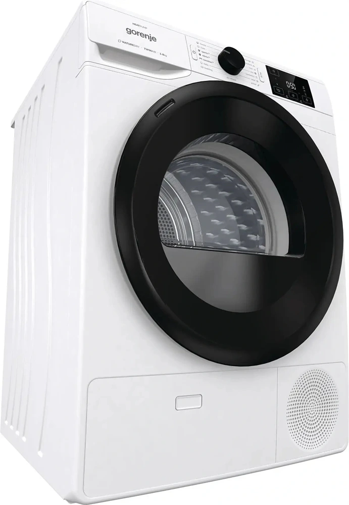 Gorenje DNE82/GN fehér, 8 kg, hőszivattyús, szárítógép (Használt - B)