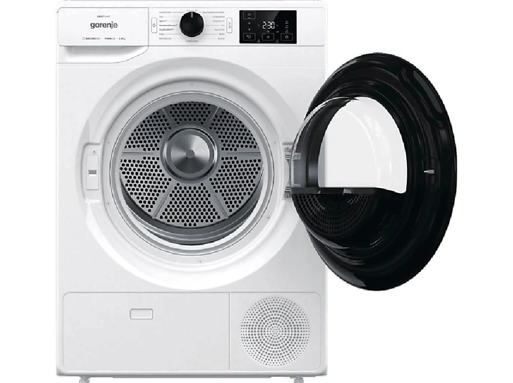 Gorenje DNE82/GN fehér, 8 kg, hőszivattyús, szárítógép (Használt - B)