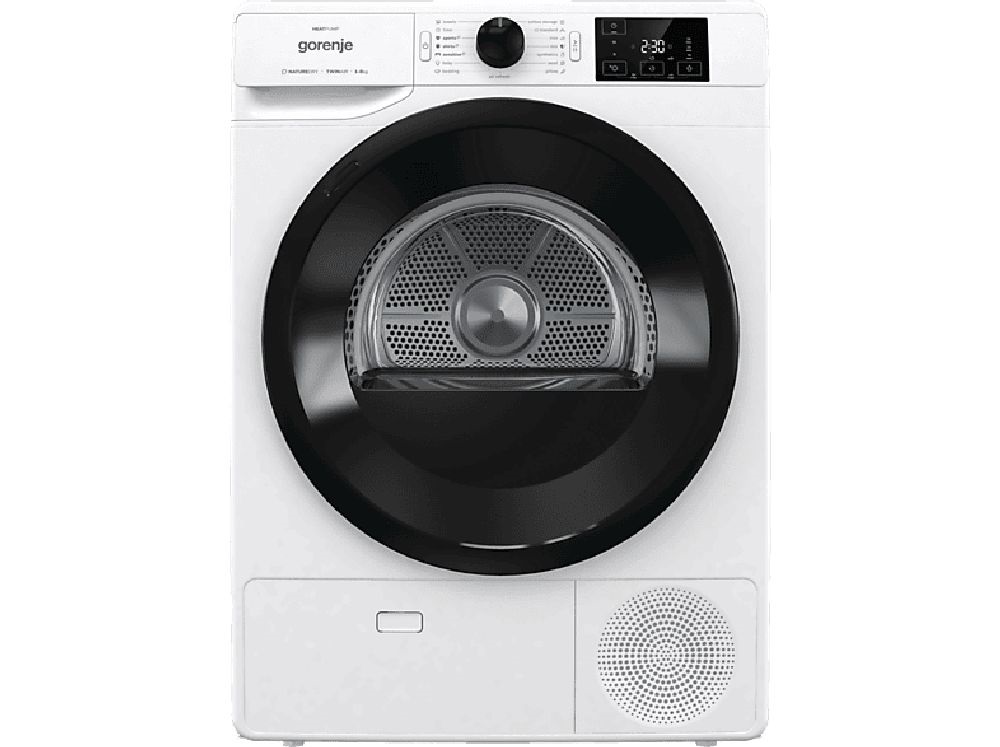 Gorenje DNE83/GN fehér, 8 kg, hőszivattyús, szárítógép