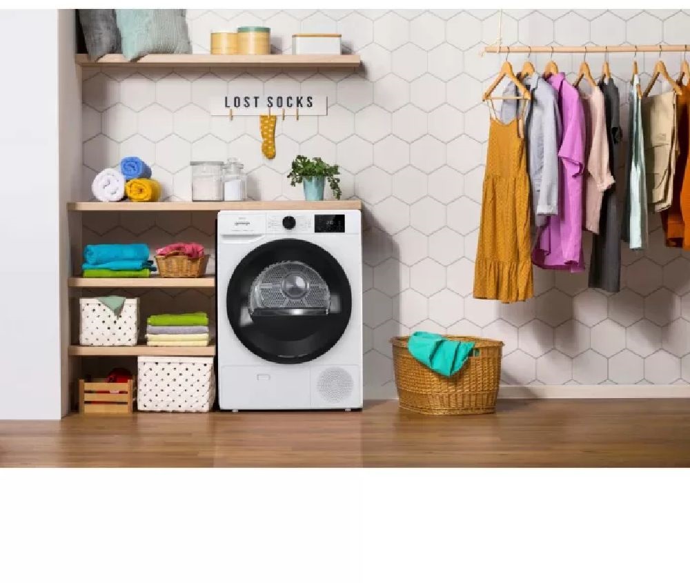 Gorenje DNE92/GN fehér, 9 kg, hőszivattyús, szárítógép