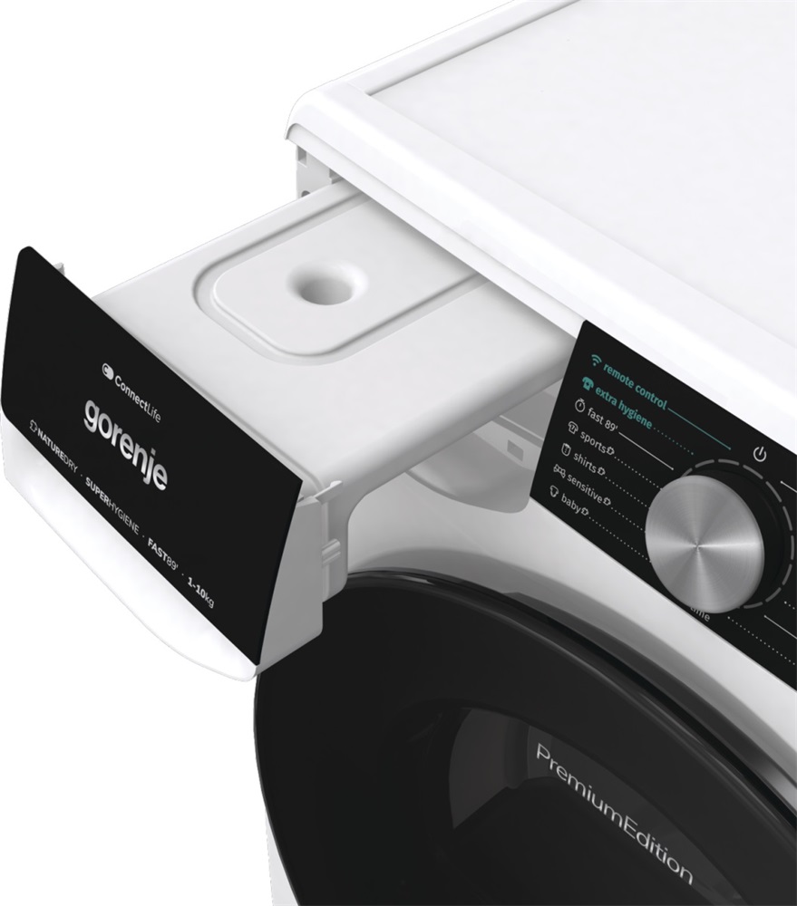 Gorenje DNS12 fehér, 10 kg, hőszivattyús, szárítógép