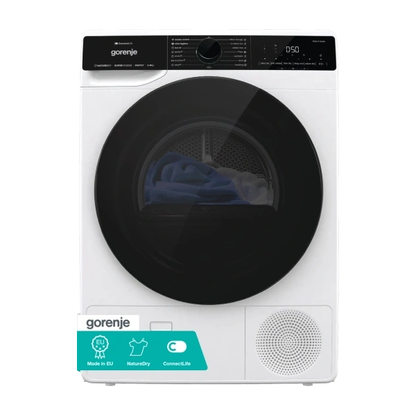 Gorenje DPNA83WIFI fehér, 8kg, hőszivattyús, szárítógép