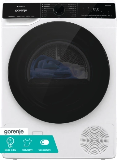 Gorenje DPNA83WIFI fehér, 8kg, hőszivattyús, szárítógép