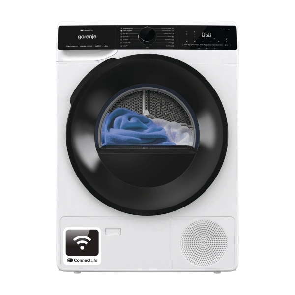 Gorenje DPNA92WIFI fehér, 9kg, hőszivattyús szárítógép
