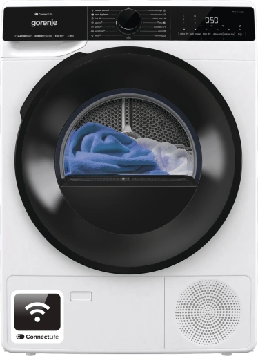 Gorenje DPNA92WIFI fehér, 9kg, hőszivattyús szárítógép