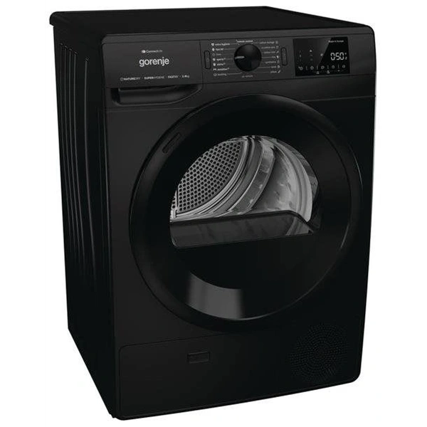 Gorenje DPNE82GNLWIFI/B fekete, 8kg, hőszivattyús, szárítógép