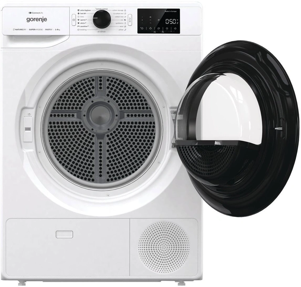 Gorenje DPNE92/GNLWIFI fehér, 9kg, hőszivattyús szárítógép