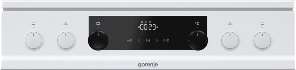 Gorenje ECS6350WPA fehér, szabadonálló, kerámialapos, elektromos, főzőzóna: 4, sütő:70L, grill, tűzhely