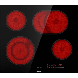 Gorenje ECS643BCSC beépíthető, üvegkerámia, főzőzóna:4, beépíthető méret:56cm, főzőlap
