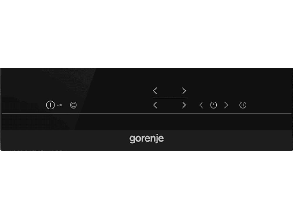Gorenje ECT322BCSC fekete, beépíthető, elektromos üvegkerámia, főzőzóna: 2, beépíthető méret: 27cm, főzőlap