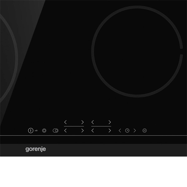 Gorenje ECT643BCSC fekete, beépíthető, elektromos üvegkerámia, főzőzóna: 4, beépíthető méret: 56cm, főzőlap (Újszerű)