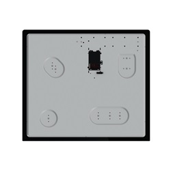 Gorenje ECT643BCSC fekete, beépíthető, elektromos üvegkerámia, főzőzóna: 4, beépíthető méret: 56cm, főzőlap (Újszerű)