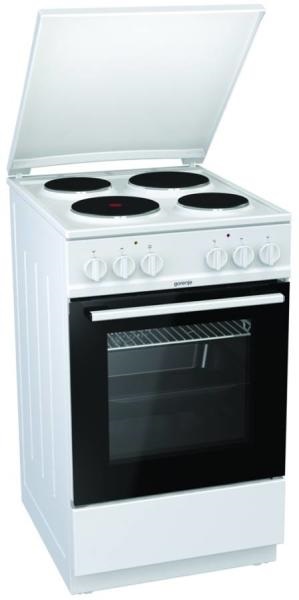 Gorenje E 5121 WH fehér, szabadonálló, vasmagos, főzőzóna: 4, sütő:68L, tűzhely