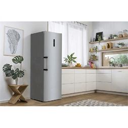 Gorenje FN619EAXL6 inox, egyajtós, Fagyasztó:280L, No frost fagyasztószekrény (Használt - B)