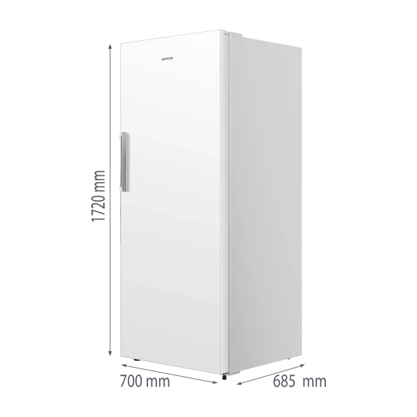 Gorenje FNC717DAW5 fehér, Fagyasztó:384L, fagyasztószekrény