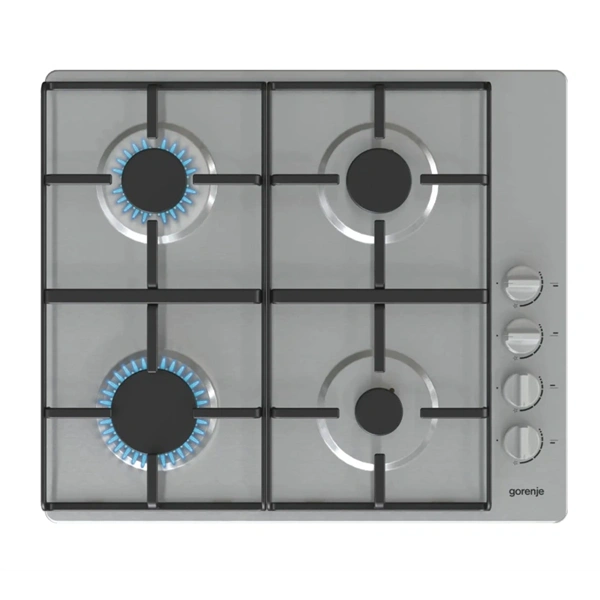Gorenje G640XHS inox, beépíthető, gáz, főzőzóna: 4, beépíthető méret: 56cm, főzőlap (Újszerű)