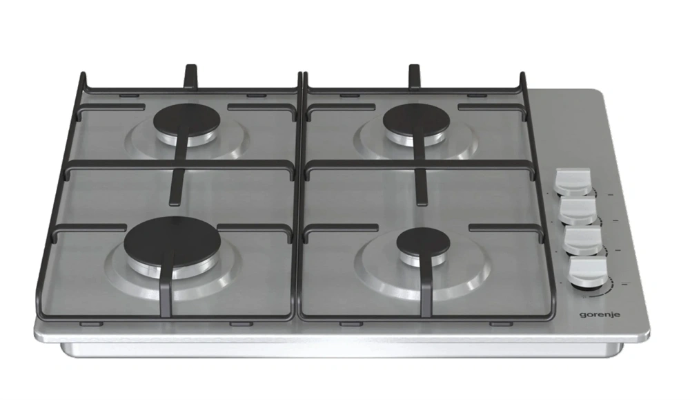 Gorenje G640XHS inox, beépíthető, gáz, főzőzóna: 4, beépíthető méret: 56cm, főzőlap (Újszerű)