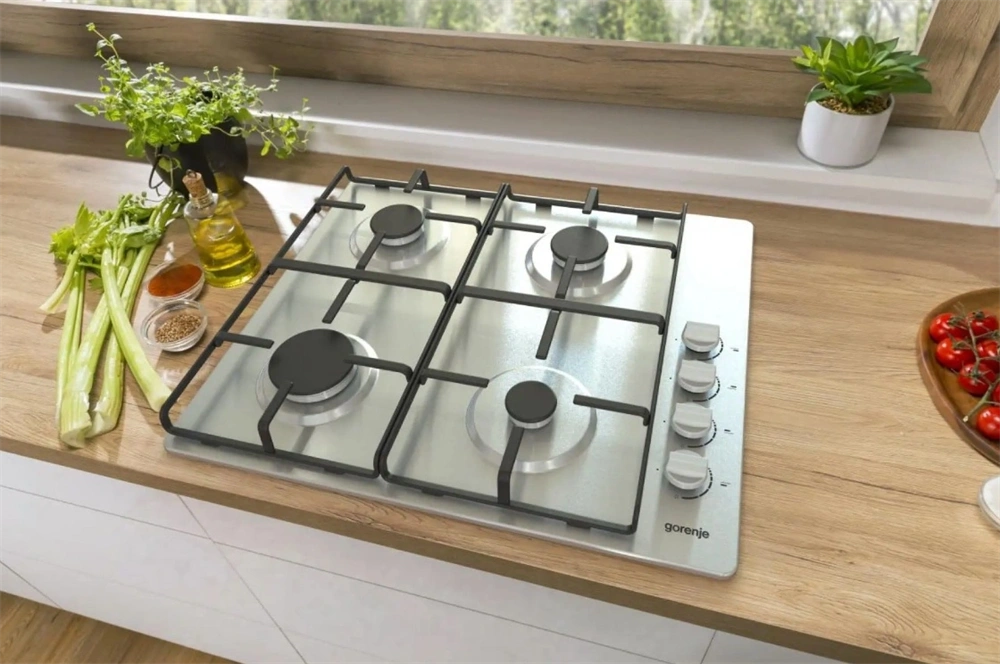 Gorenje G640XHS inox, beépíthető, gáz, főzőzóna: 4, beépíthető méret: 56cm, főzőlap (Újszerű)