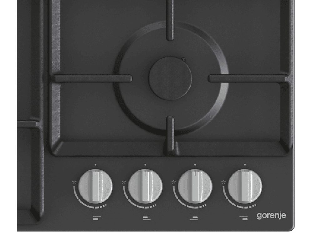 Gorenje G641EXB fekete, beépíthető, gáz, főzőzóna: 4, beépíthető méret: 56cm, főzőlap