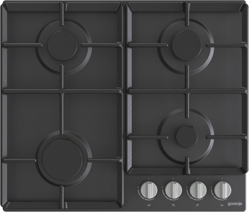 Gorenje G641EXB fekete, beépíthető, gáz, főzőzóna: 4, beépíthető méret: 56cm, főzőlap