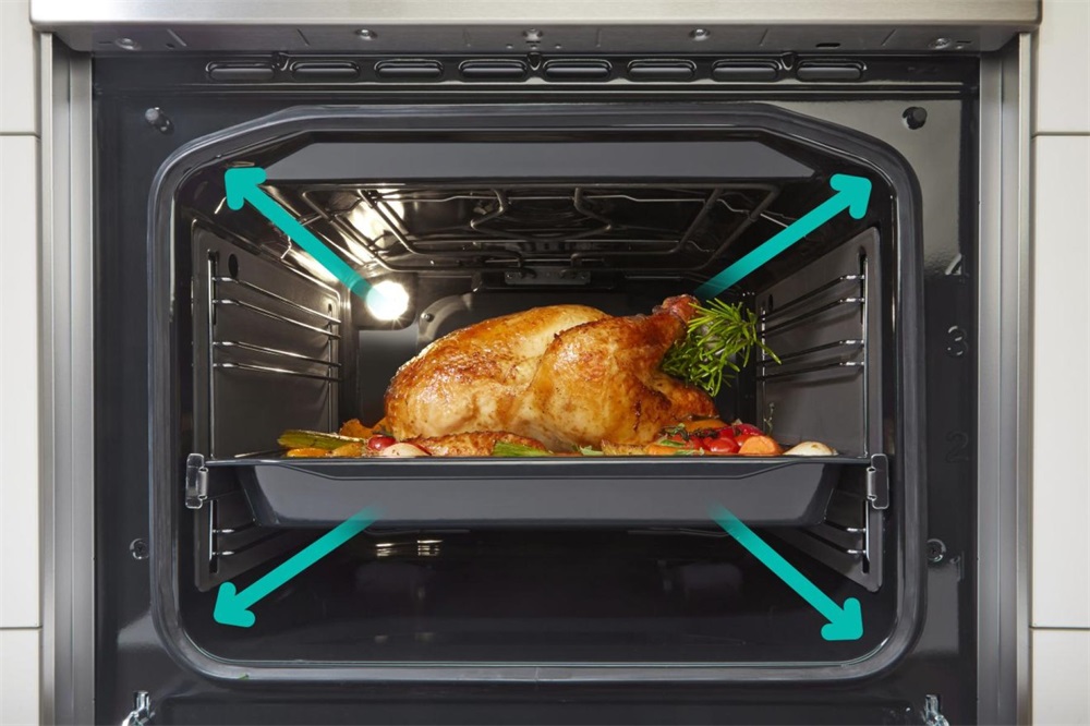 Gorenje GEC5C41SG inox, szabadonálló, kerámialapos, elektromos, főzőzóna: 4, sütő:77L, grill, tűzhely