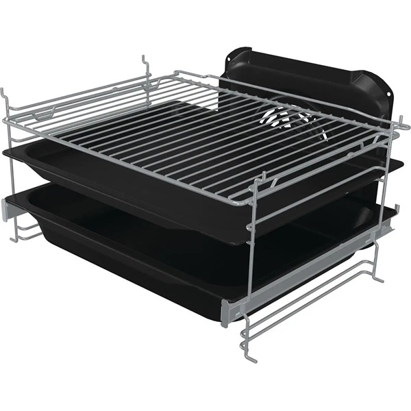 Gorenje GEC5C42WG fehér, szabadonálló, kerámialapos, elektromos, főzőzóna: 4, sütő:70L, grill, tűzhely (Újszerű)