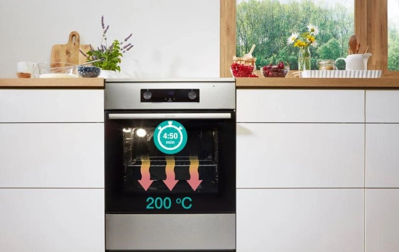 Gorenje GECS5B70CLI bézs, szabadonálló, kerámialapos, elektromos, főzőzóna:4, sütőtér:70L, tűzhely