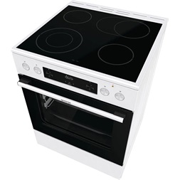 Gorenje GECS6C70WPA fehér, szabadonálló, kerámialapos, elektromos, főzőzóna: 4, sütő:71L, grill, tűzhely
