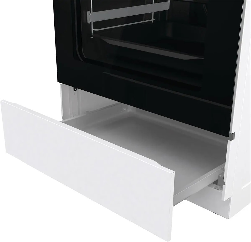 Gorenje GECS6C70WPA fehér, szabadonálló, kerámialapos, elektromos, főzőzóna: 4, sütő:71L, grill, tűzhely