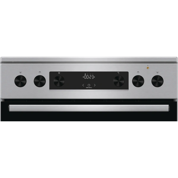 Gorenje GECS6C70XPA inox-fekete, szabdonálló, kerámialapos, főzőzóna:4, sütőtér:71L, tűzhely