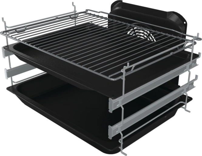 Gorenje GECS6C70XPA inox-fekete, szabdonálló, kerámialapos, főzőzóna:4, sütőtér:71L, tűzhely