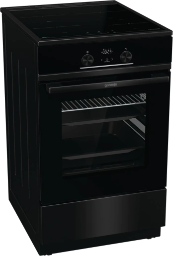Gorenje GEIT5C60BPG fekete, szabadonálló, indukciós, főzőzóna:4, sütőtér:70L, tűzhely