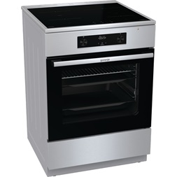 Gorenje GEIT6C60XPG szürke, szabadonálló, indukciós, főzőzóna: 4, sütő:71L, grill, tűzhely