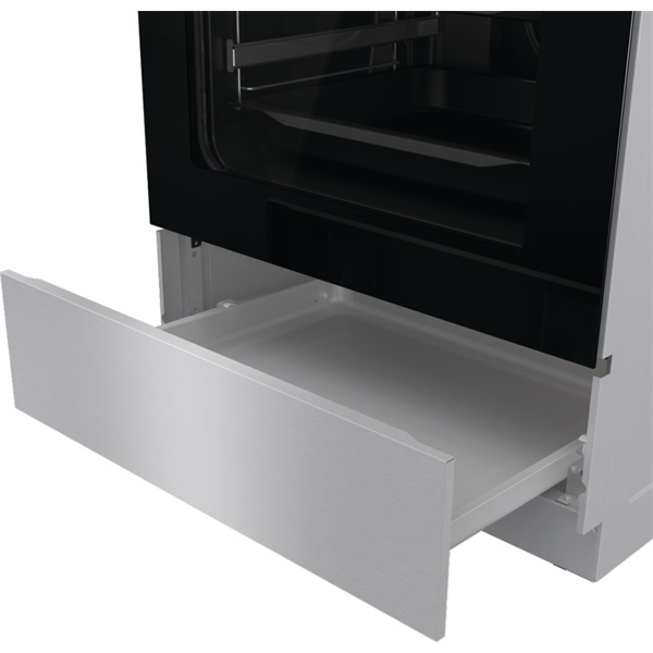 Gorenje GEIT6C60XPG szürke, szabadonálló, indukciós, főzőzóna: 4, sütő:71L, grill, tűzhely