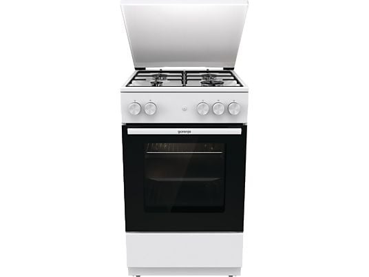Gorenje GG5A14WJ fehér, szabadonálló, gáz, főzőzóna: 4, sütő:77L, tűzhely