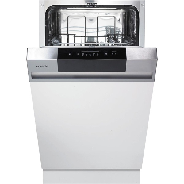 Gorenje GI520E15X programok száma: 5, keskeny beépíthető, 9 terítékes mosogatógép (Újszerű)