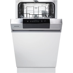 Gorenje GI520E15X programok száma: 5, keskeny beépíthető, 9 terítékes mosogatógép (Újszerű)