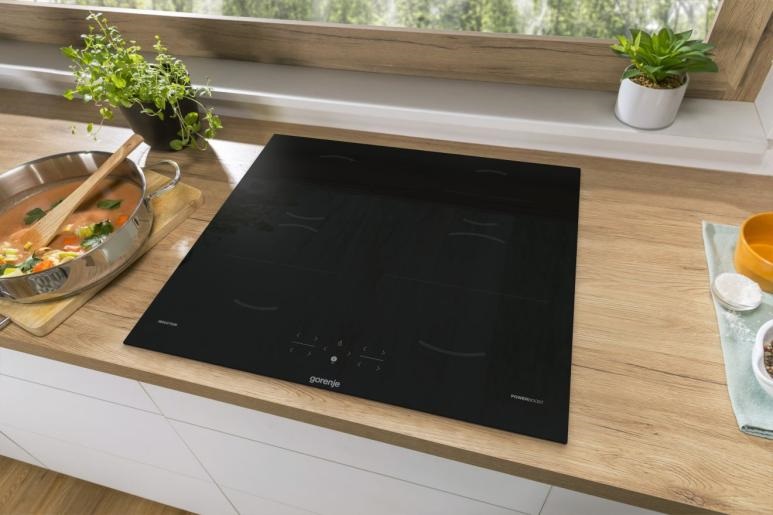 Gorenje GI601FMC fekete, beépíthető, indukciós, főzőzóna: 4, beépíthető méret: 56cm, főzőlap