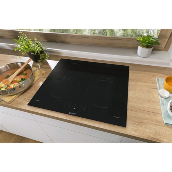 Gorenje GI601FMC fekete, beépíthető, indukciós, főzőzóna: 4, beépíthető méret: 56cm, főzőlap (Újszerű)