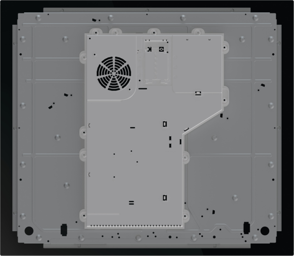 Gorenje GI601FMC fekete, beépíthető, indukciós, főzőzóna: 4, beépíthető méret: 56cm, főzőlap (Újszerű)