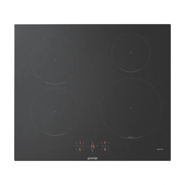 Gorenje GI6401MSC fekete, beépíthető, indukciós, 4 főzőzóna, főzőlap