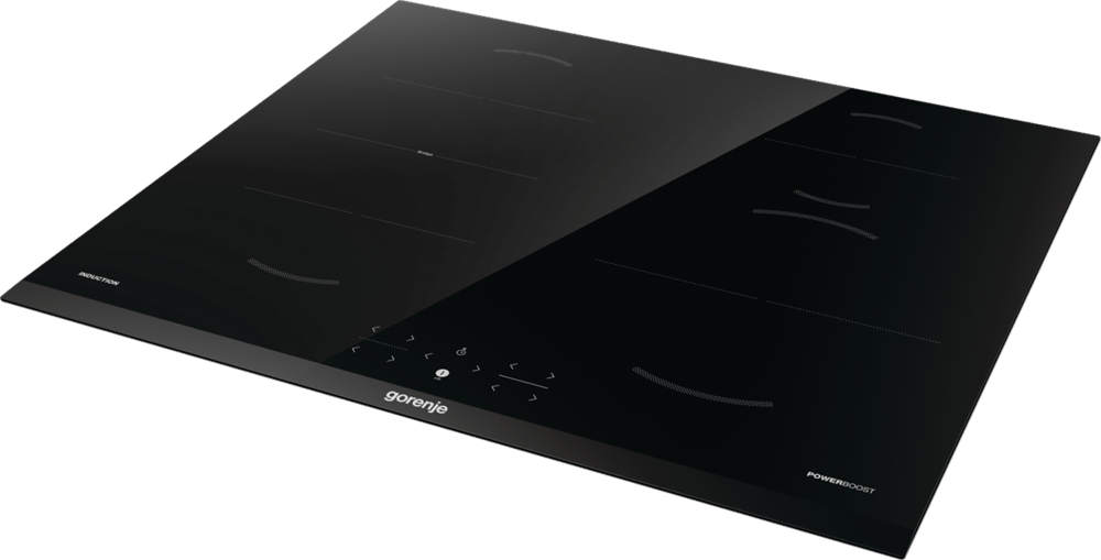 Gorenje GI6421BC fekete, beépíthető, indukciós, főzőzóna: 4, beépíthető méret: 56cm, főzőlap