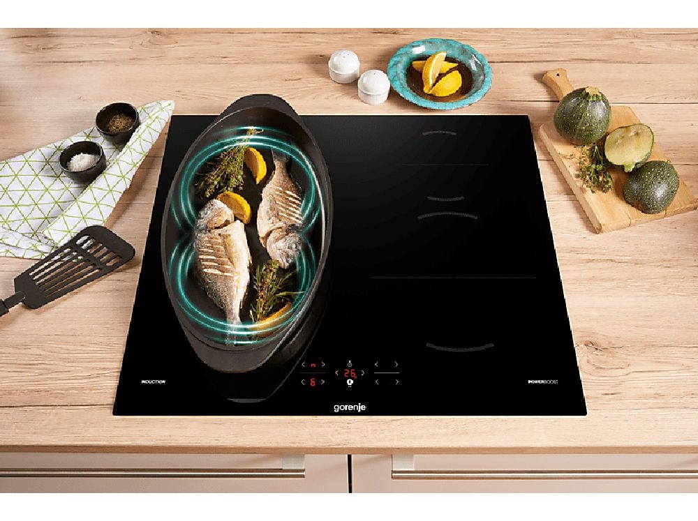 Gorenje GI6421BSC fekete, beépíthető, indukciós, főzőzóna: 4, beépíthető méret: 56cm, főzőlap