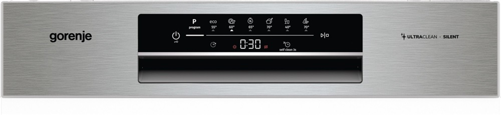 Gorenje GI642E90 programok száma: 6, beépíthető, 13 terítékes mosogatógép 