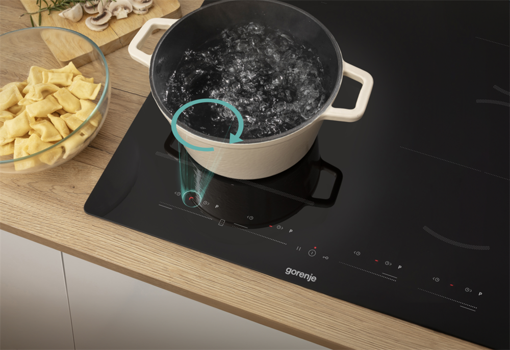 Gorenje GI6432BSCE fekete, beépíthető, indukciós, főzőzóna: 4, beépíthető méret: 56cm, főzőlap